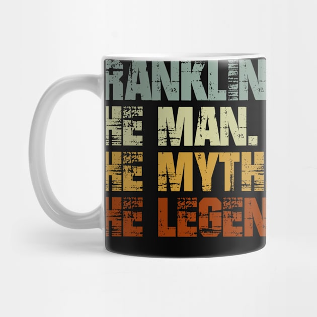 Franklin The Man The Myth The Legend by designbym